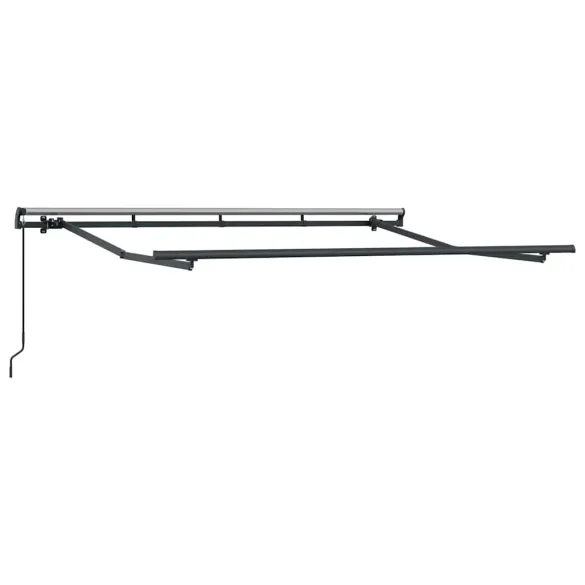 Cortină Retractabilă Albă 300x200 cm - Poliester și Aluminiu