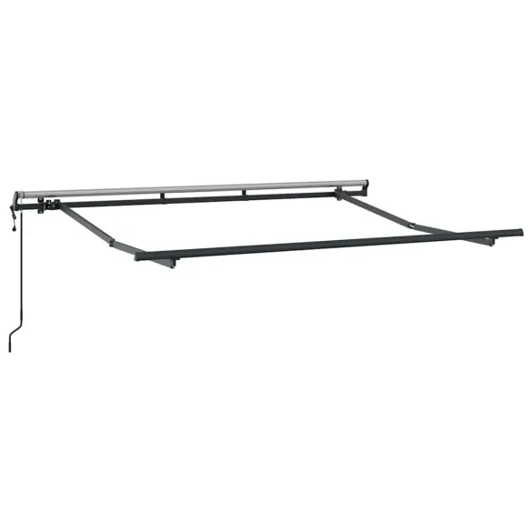 Cortină Retractabilă Albă 300x200 cm - Poliester și Aluminiu