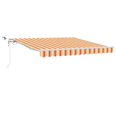 Cortină Retractabilă Exterioară cu LED | 300x250 cm