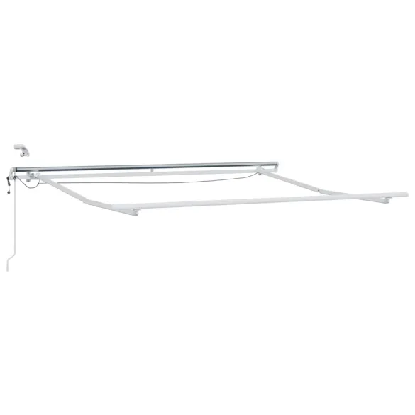 Cortină Retractabilă Roșu-Alb 300x250 cm - UMBRĂ