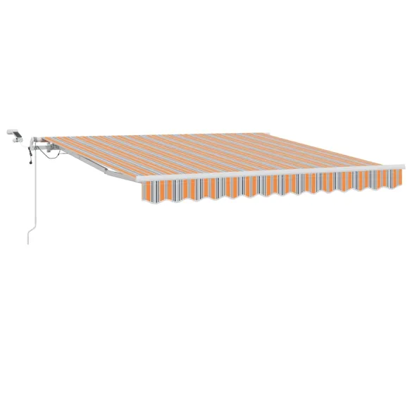 Cortină Retractabilă Multicolor 300x250 cm cu LED