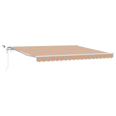 Cortină Retractabilă LED Multicolor pentru Terasă și Grădină