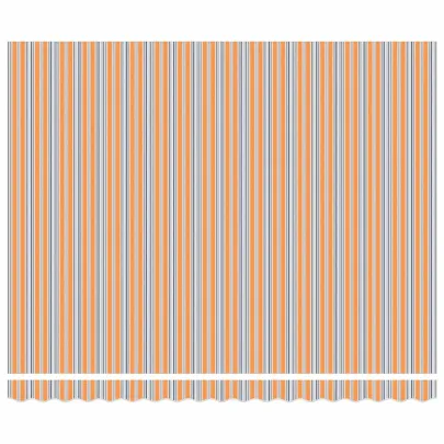 Cortină Retractabilă Manuală Multicolor 400x350 cm - Umbră Exterioară
