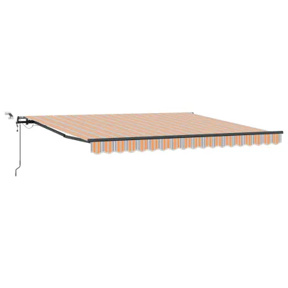 Cortină Retractabilă Multicolor 400x350 cm - Comandă Online