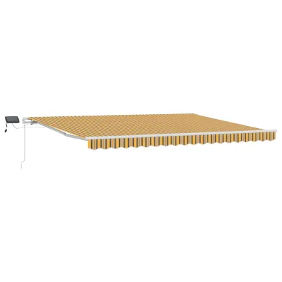 Cortină Retractabilă Manuală 450x350 cm - Multicolor