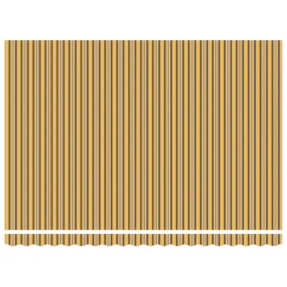 Cortină Retractabilă Manuală 450x350 cm - Multicolor