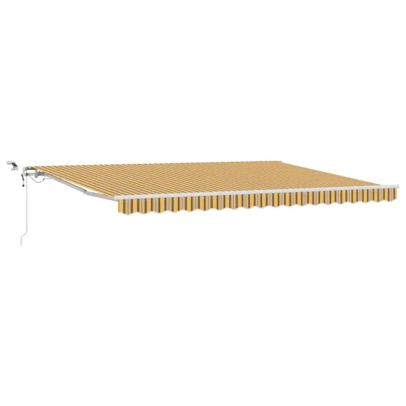 Cortină Retractabilă Multicolor 450x350 cm cu LED