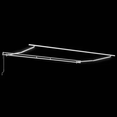 Cortină Retractabilă Multicolor 450x350 cm cu LED