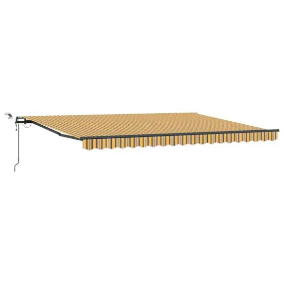 Cortină Retractabilă Multicolor 450x350 cm - Telecomandă