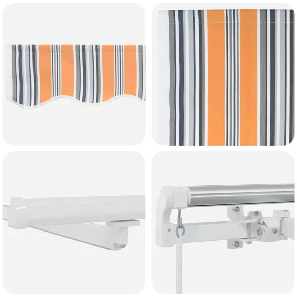 Cortină Retractabilă Manuală 6x3.5m | Livrare Gratuită