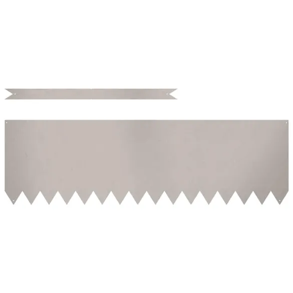 Borduri Gazon 50 buc | Maro | 100x30 cm | Livrare Gratuita