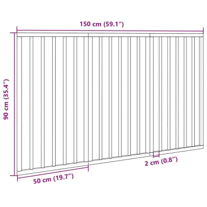 Poartă Pliabilă pentru Câini - 3 Panouri Alb - 150 cm