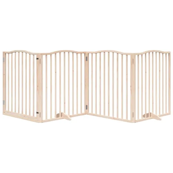 Poartă Câini Pliabilă Lemn - 320 cm - Livrare Gratuită