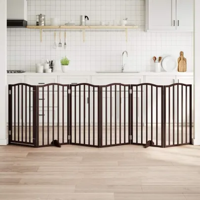 Poartă Câini Pliabilă Lemn - 300 cm - Livrare Gratuită