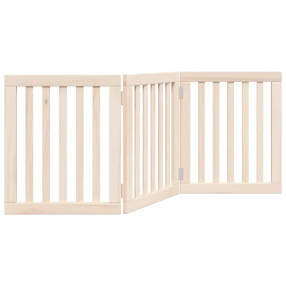 Poartă Pliabilă pentru Câini din Lemn - 150 cm - Livrare Gratuită