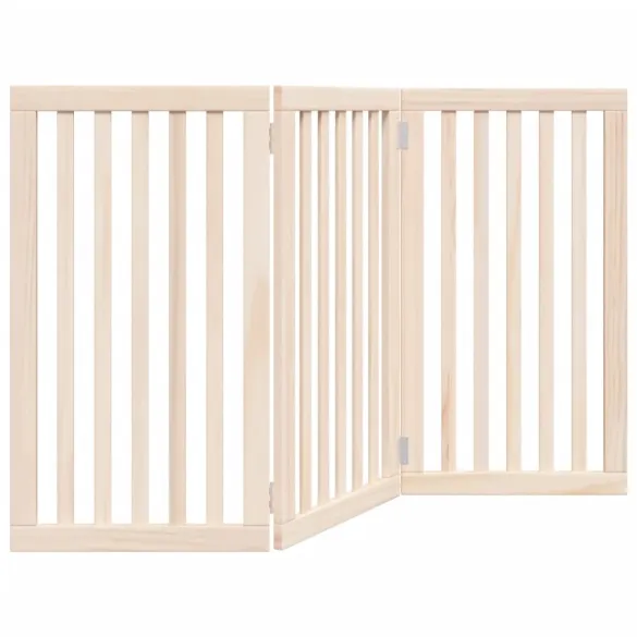 Poartă Pliabilă pentru Câini din Lemn - 150 cm