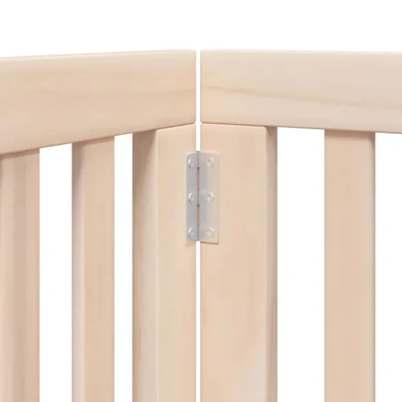 Poartă Câini Pliabilă Lemn - 300 cm - Livrare Gratuită