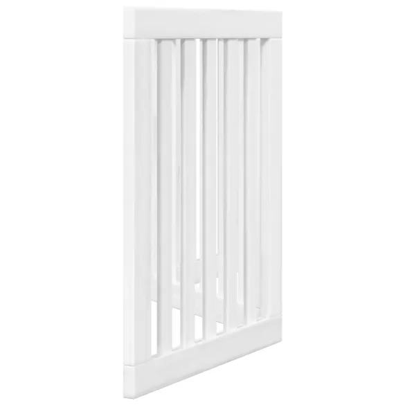 Poartă Pliabilă pentru Câini - 3 Panouri - 150 cm - Alb