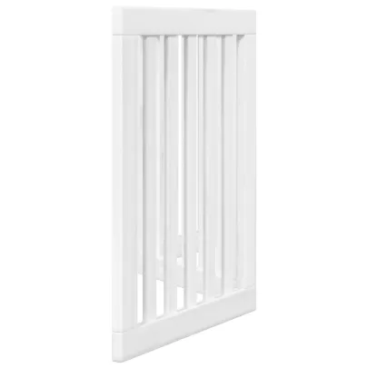Poartă Pliabilă pentru Câini - 3 Panouri - 150 cm - Alb