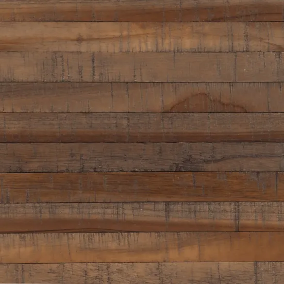 Suporturi Plante Lemn Masiv Tec - Set 3 Piese Decor