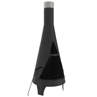 Sobă Grădină Oțel cu Vătrai - Livrare Gratuită