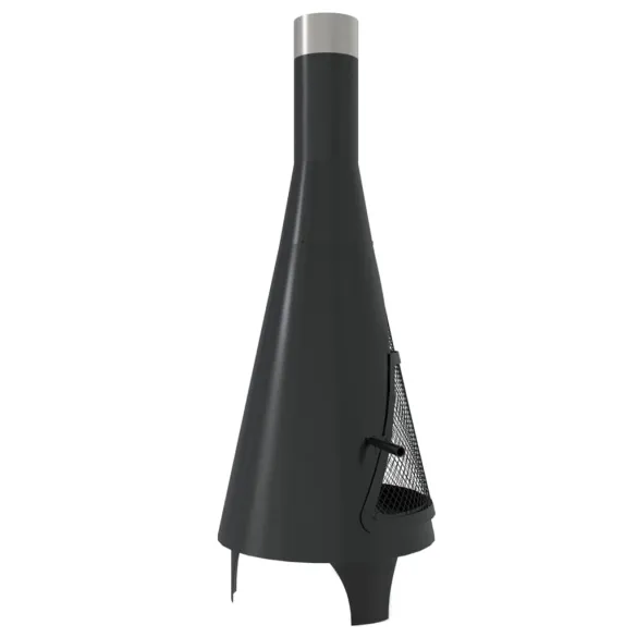 Sobă Grădină Oțel cu Vătrai - Livrare Gratuită