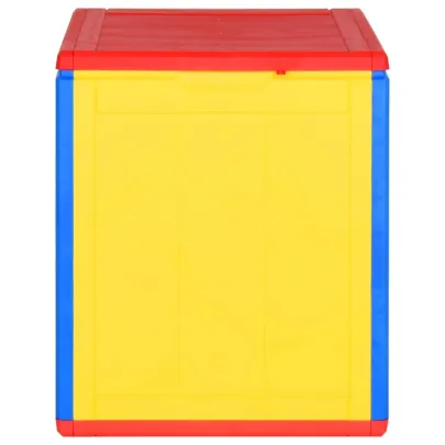 Cutie Depozitare Grădină 90L Multicolor Ratan PP