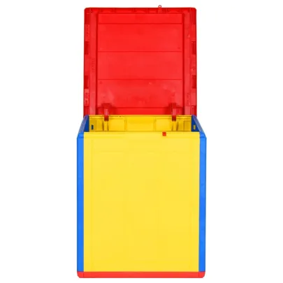 Cutie Depozitare Grădină 90L Multicolor Ratan PP