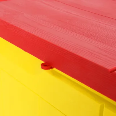 Cutie Depozitare Grădină 90L Multicolor Ratan PP