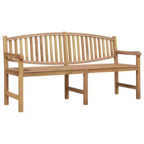 Bancă Grădină Lemn Tec | 180 cm | Livrare Gratuită 2