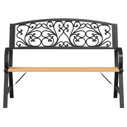 Bancă Grădină Lemn 120 cm - Vintage, Rezistentă - Livrare Gratuită
