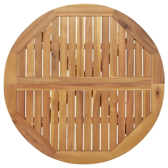 Masă Grădină Rotundă Lemn Acacia | Livrare Gratuită