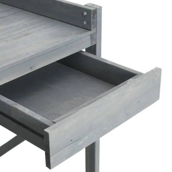 Bancă cu Spalier pentru Plante - Lemn Masiv de Brad | Gratis Livrare