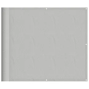 Paravan de Balcon Gri, 90x1000 cm - Rezistent la Apă și UV 2