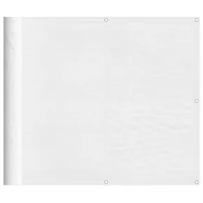 Paravan de Balcon Alb 90x800 cm - Rezistent la Apă 2