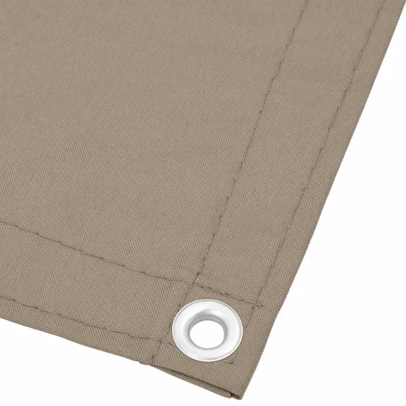 Paravan de Balcon Gri Taupe 90x800 cm - Poliester Oxford