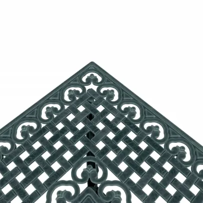 Masă Grădină Verde Aluminiu Turnat 80x80 cm - Livrare Gratuită