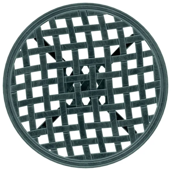 Masă Grădină Verde Aluminiu Turnat Ø48 cm | Livrare Gratuită