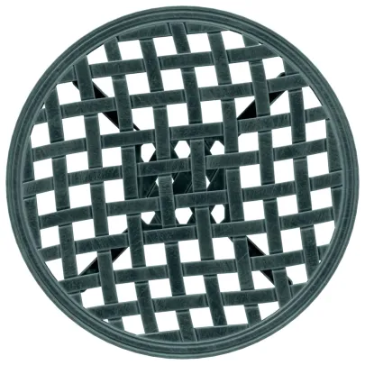 Masă Grădină Verde Aluminiu Turnat Ø48 cm | Livrare Gratuită