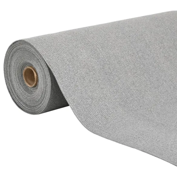 Plasă protecție intimitate gri HDPE 150g/m² 1,2x25m