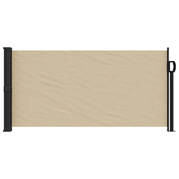 Copertină Laterală Retractabilă Bej 100x300 cm | Livrare Gratuită