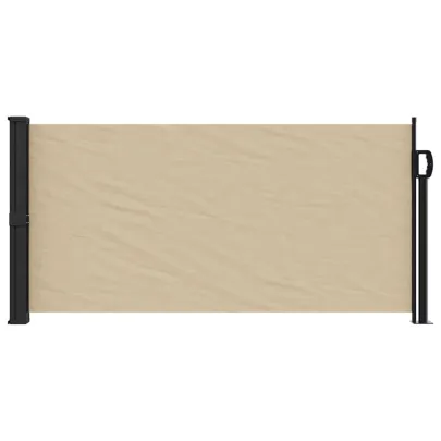 Copertină Laterală Retractabilă Bej 100x300 cm | Livrare Gratuită