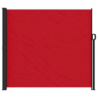 Copertină Laterală Retractabilă Roșie - 180x300 cm | Livrare Gratuită