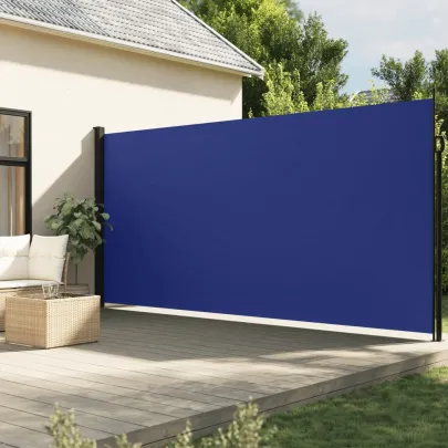Copertină Laterală Retractabilă Albastră 200x300 cm