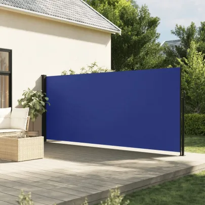 Copertină Laterală Retractabilă Albastră 180x500 cm