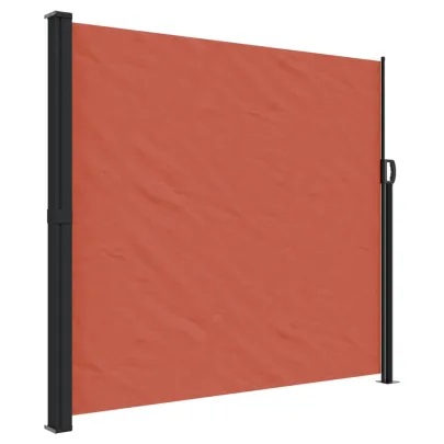 Copertină Laterală Retractabilă Teracotă 180x500cm | Livrare Gratuită