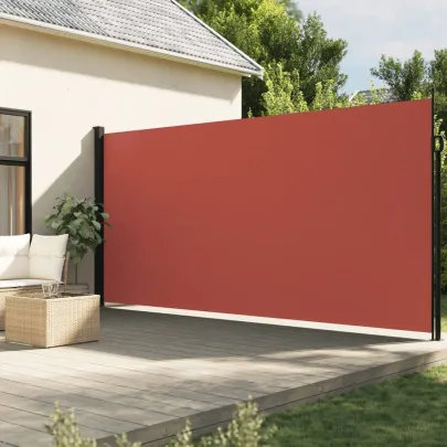 Copertină Laterală Retractabilă Teracotă 220x600 cm