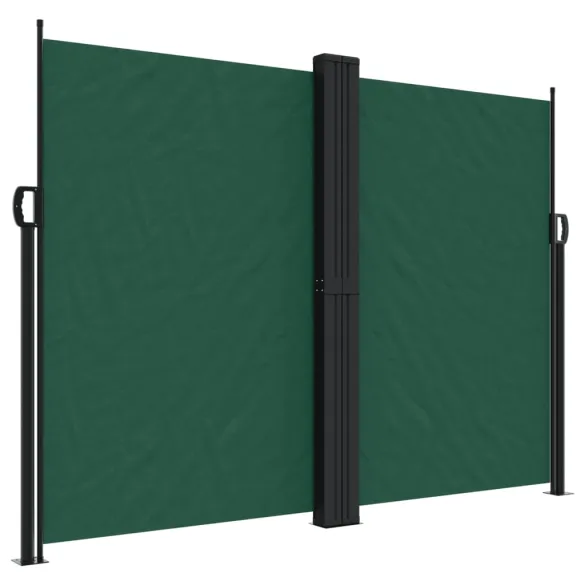 Copertină Laterală Retractabilă Verde - 180x1000 cm