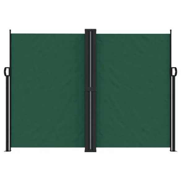 Copertină Laterală Retractabilă Verde - 180x1000 cm