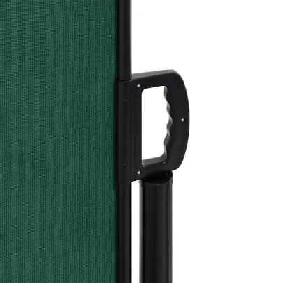 Copertină Laterală Retractabilă Verde - 180x1000 cm